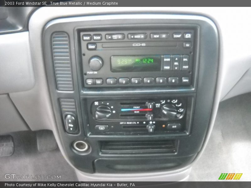 True Blue Metallic / Medium Graphite 2003 Ford Windstar SE
