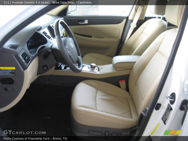  2011 Genesis 4.6 Sedan Cashmere Interior