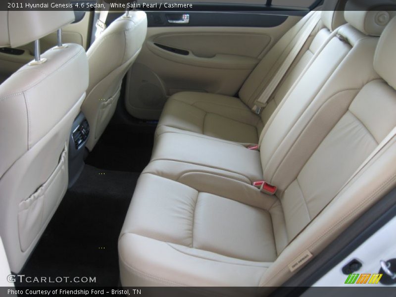  2011 Genesis 4.6 Sedan Cashmere Interior