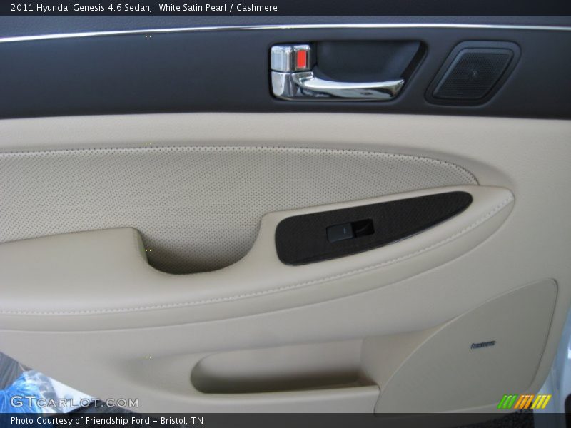White Satin Pearl / Cashmere 2011 Hyundai Genesis 4.6 Sedan