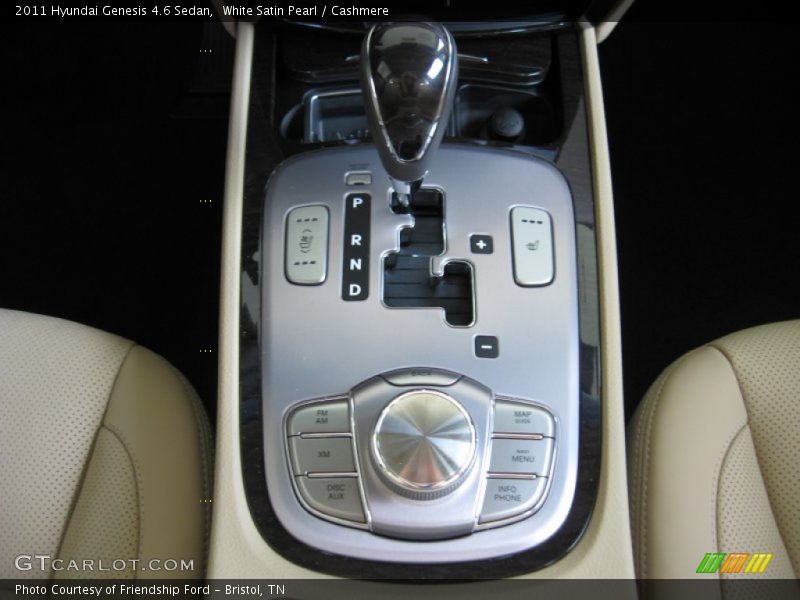  2011 Genesis 4.6 Sedan 6 Speed Shiftronic Automatic Shifter