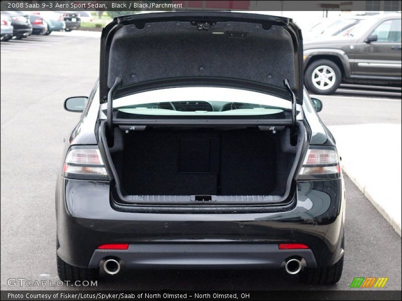  2008 9-3 Aero Sport Sedan Trunk