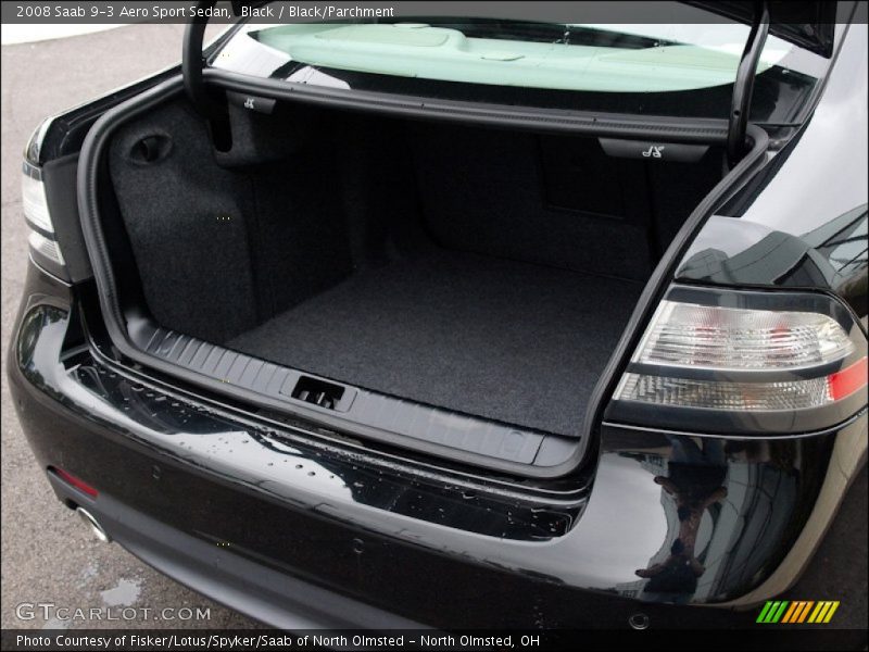  2008 9-3 Aero Sport Sedan Trunk