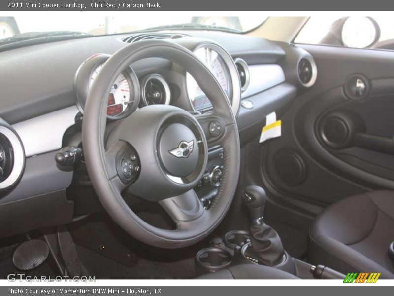 Chili Red / Carbon Black 2011 Mini Cooper Hardtop