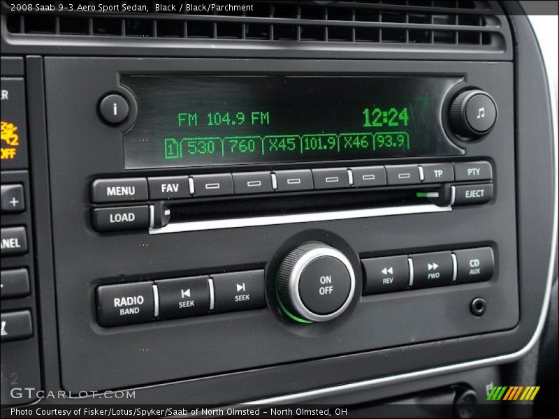 Controls of 2008 9-3 Aero Sport Sedan