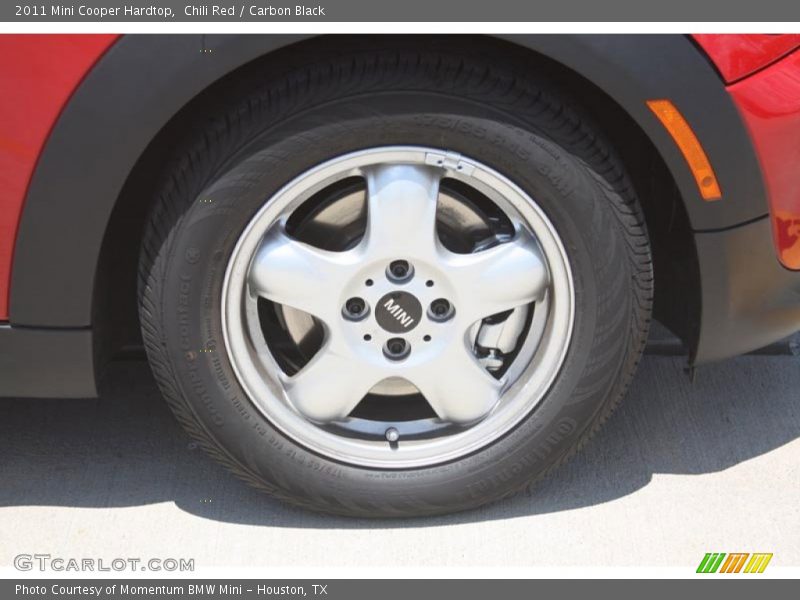 Chili Red / Carbon Black 2011 Mini Cooper Hardtop