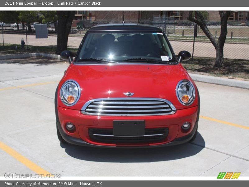 Chili Red / Carbon Black 2011 Mini Cooper Hardtop