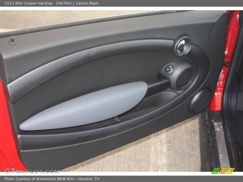 Chili Red / Carbon Black 2011 Mini Cooper Hardtop