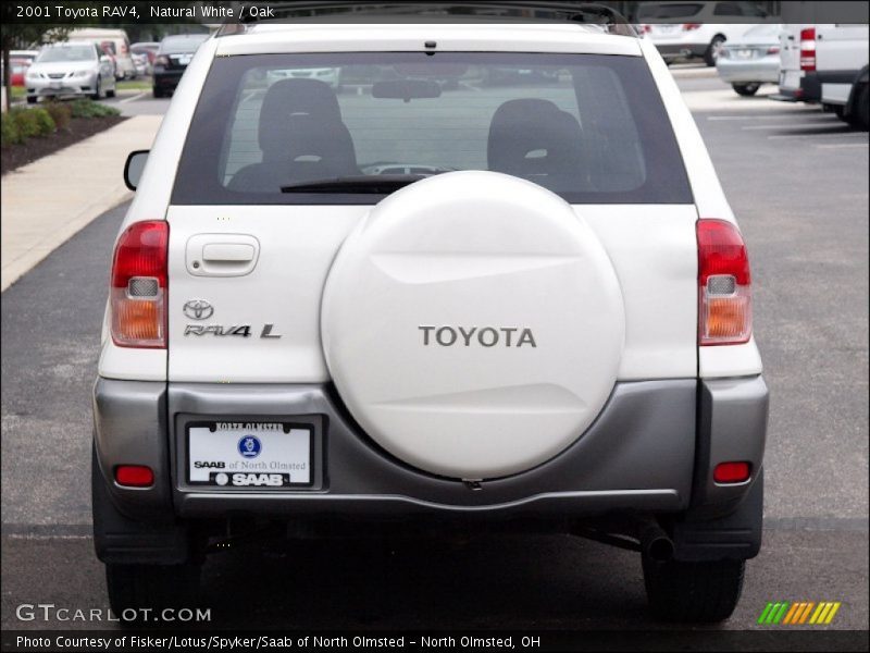 Natural White / Oak 2001 Toyota RAV4