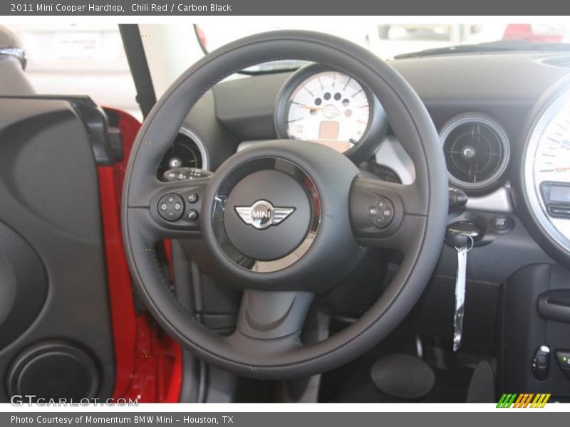 Chili Red / Carbon Black 2011 Mini Cooper Hardtop