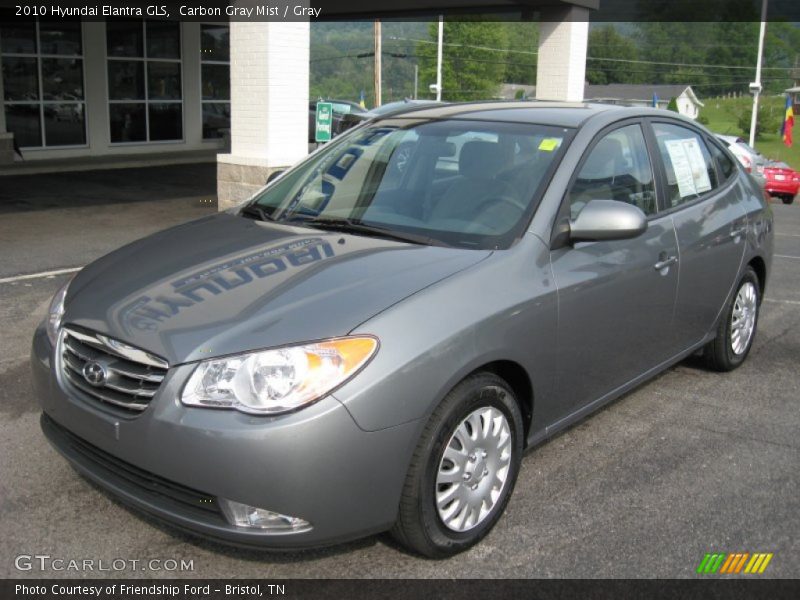 Carbon Gray Mist / Gray 2010 Hyundai Elantra GLS
