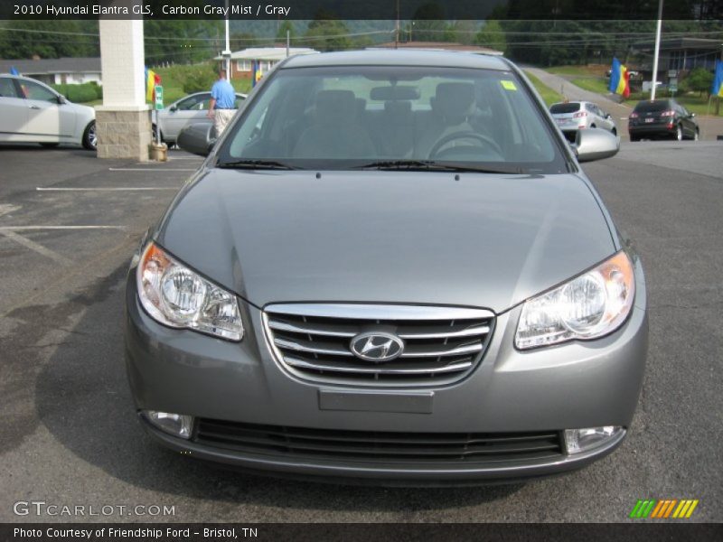 Carbon Gray Mist / Gray 2010 Hyundai Elantra GLS