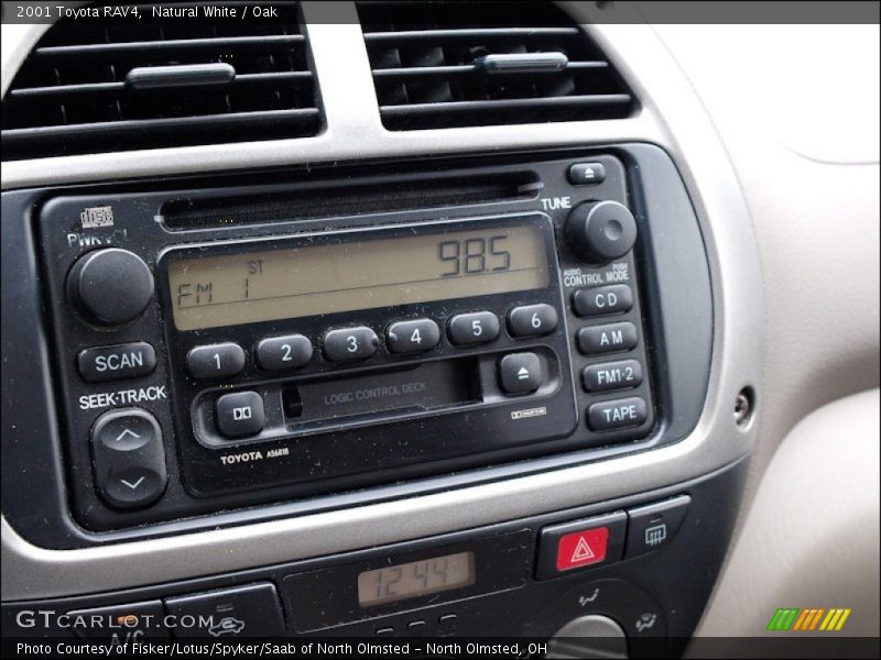 Controls of 2001 RAV4 