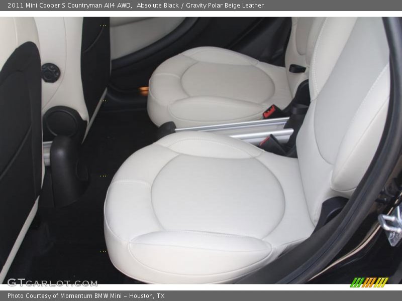  2011 Cooper S Countryman All4 AWD Gravity Polar Beige Leather Interior