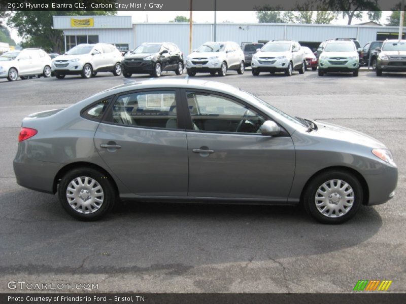 Carbon Gray Mist / Gray 2010 Hyundai Elantra GLS