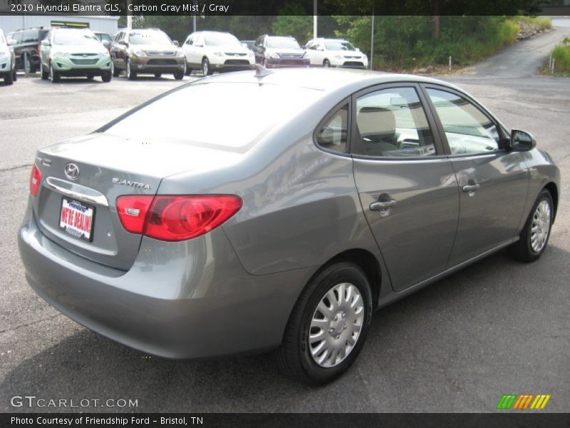 Carbon Gray Mist / Gray 2010 Hyundai Elantra GLS