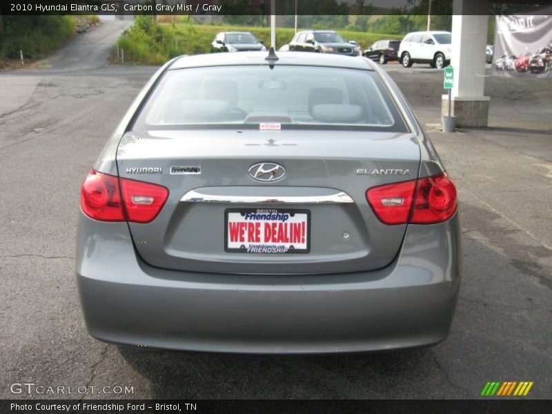 Carbon Gray Mist / Gray 2010 Hyundai Elantra GLS