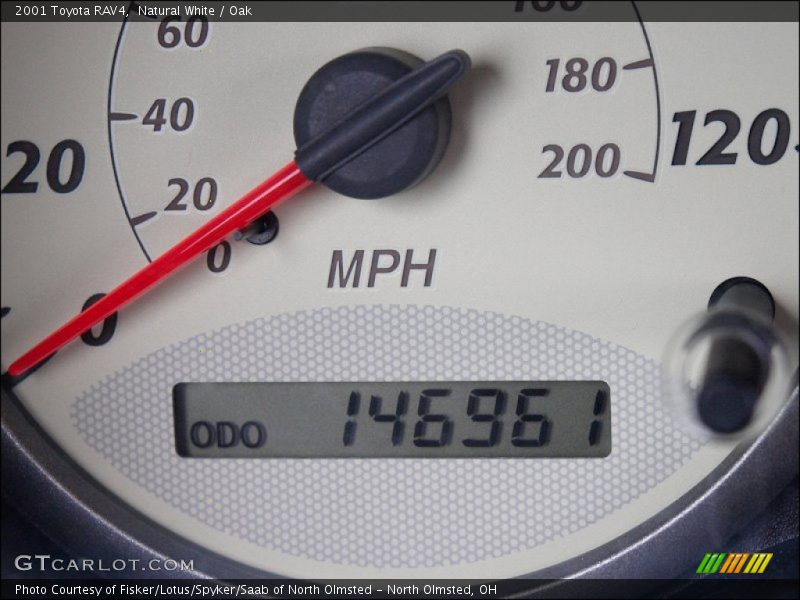 Natural White / Oak 2001 Toyota RAV4