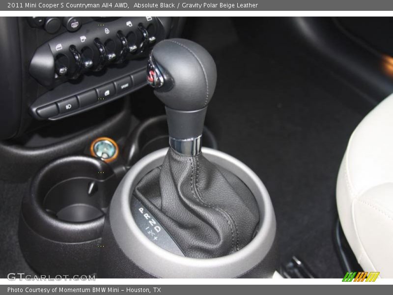  2011 Cooper S Countryman All4 AWD 6 Speed Steptronic Automatic Shifter