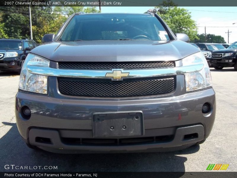 Granite Gray Metallic / Dark Gray 2007 Chevrolet Equinox LT AWD