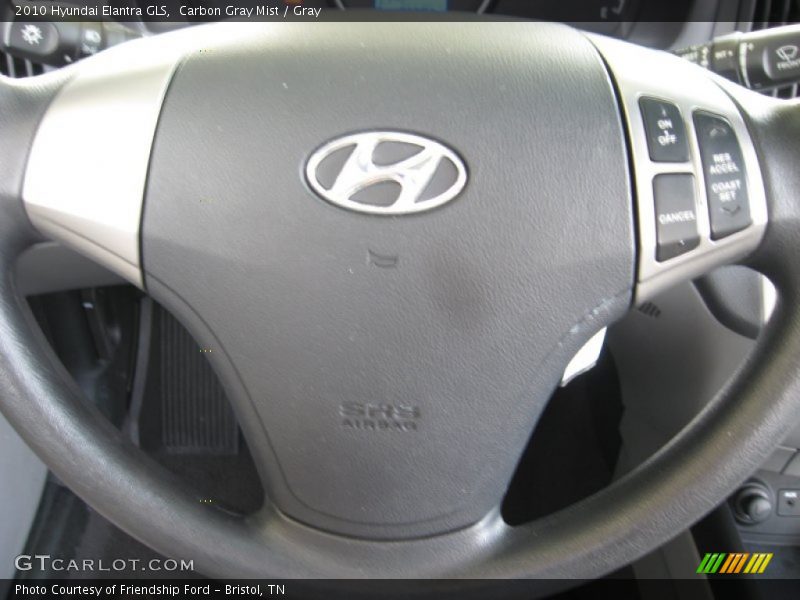 Carbon Gray Mist / Gray 2010 Hyundai Elantra GLS