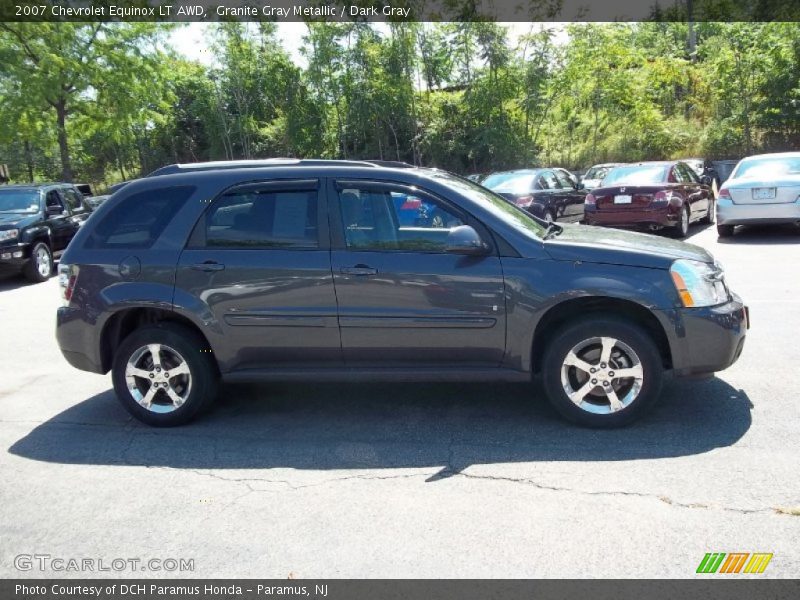 Granite Gray Metallic / Dark Gray 2007 Chevrolet Equinox LT AWD