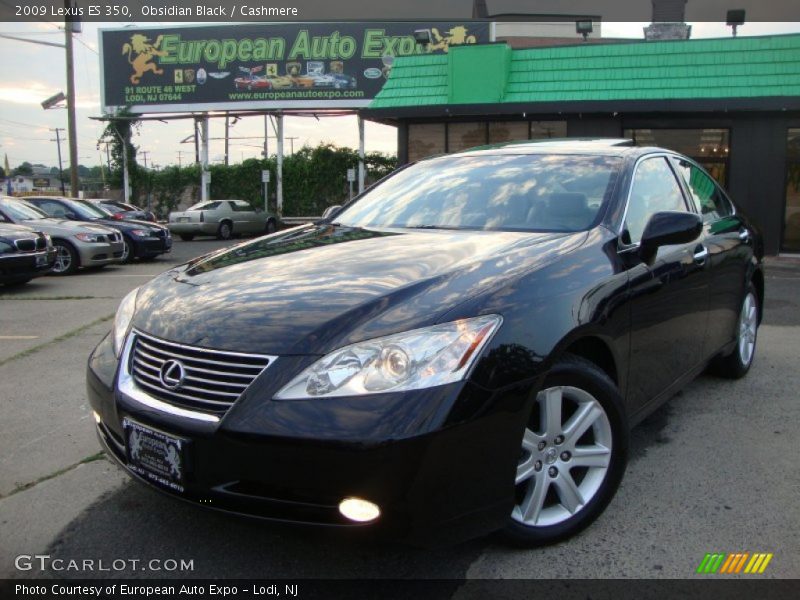 Obsidian Black / Cashmere 2009 Lexus ES 350