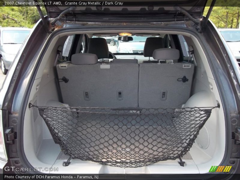 Granite Gray Metallic / Dark Gray 2007 Chevrolet Equinox LT AWD