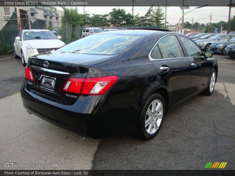 Obsidian Black / Cashmere 2009 Lexus ES 350