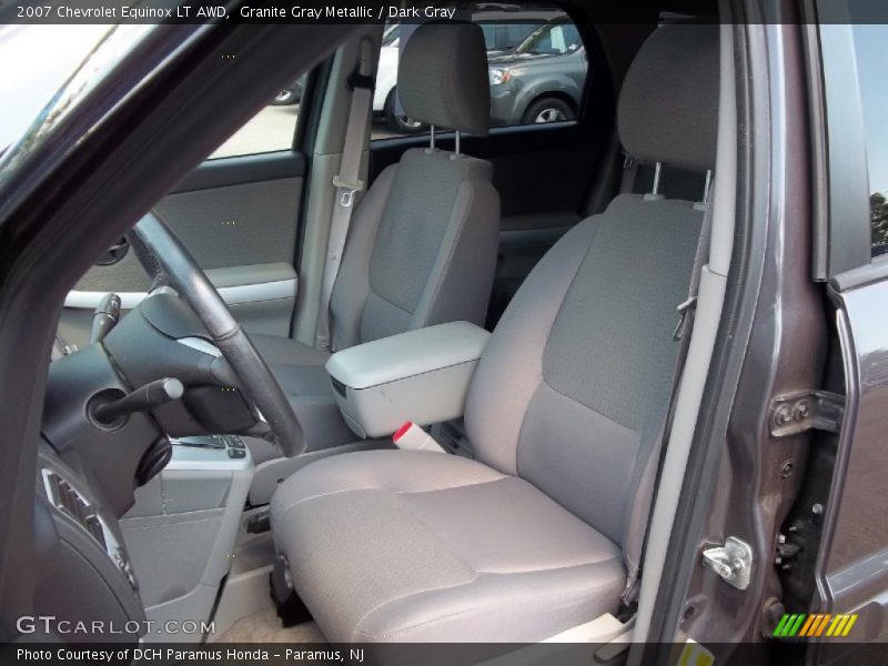 Granite Gray Metallic / Dark Gray 2007 Chevrolet Equinox LT AWD