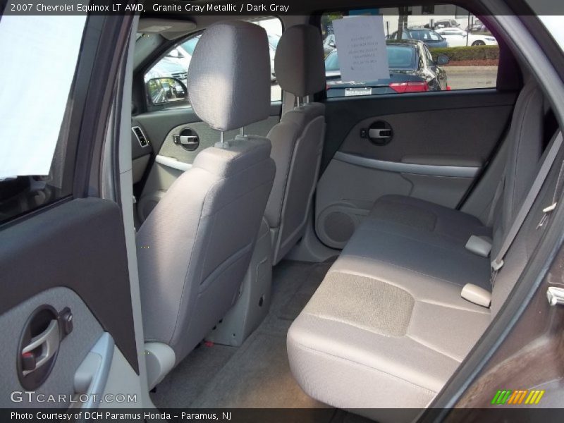 Granite Gray Metallic / Dark Gray 2007 Chevrolet Equinox LT AWD