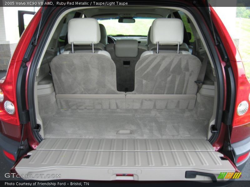Ruby Red Metallic / Taupe/Light Taupe 2005 Volvo XC90 V8 AWD