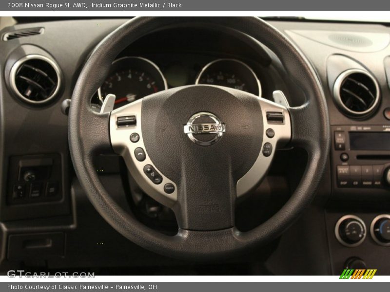 Iridium Graphite Metallic / Black 2008 Nissan Rogue SL AWD