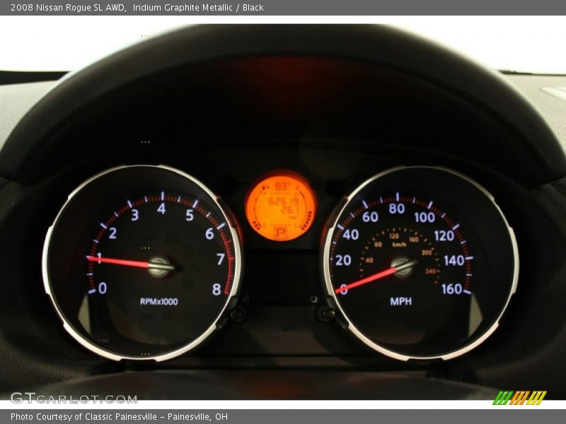 Iridium Graphite Metallic / Black 2008 Nissan Rogue SL AWD