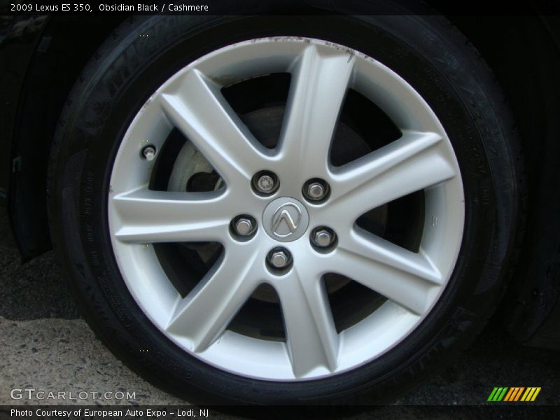 Obsidian Black / Cashmere 2009 Lexus ES 350