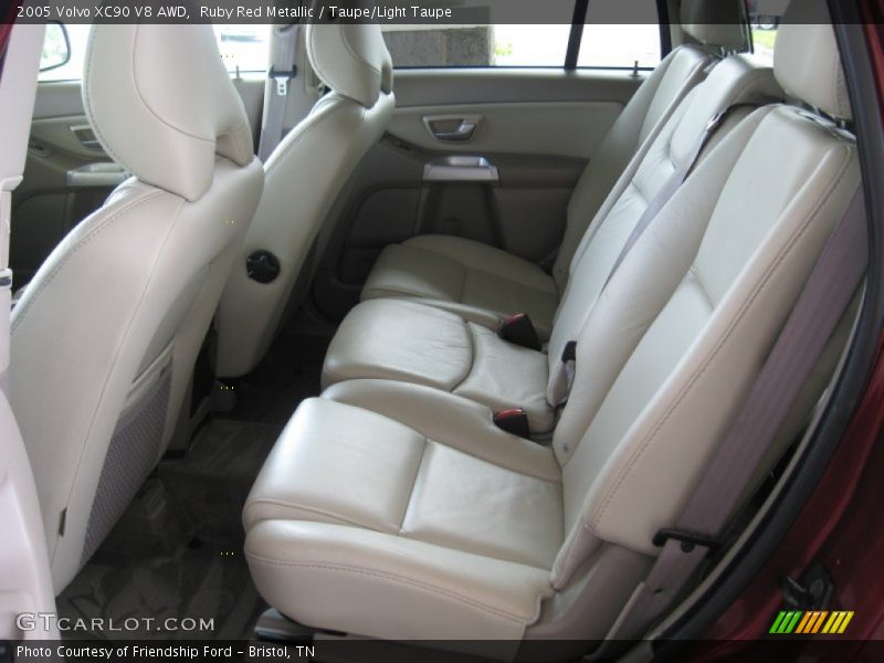 Ruby Red Metallic / Taupe/Light Taupe 2005 Volvo XC90 V8 AWD
