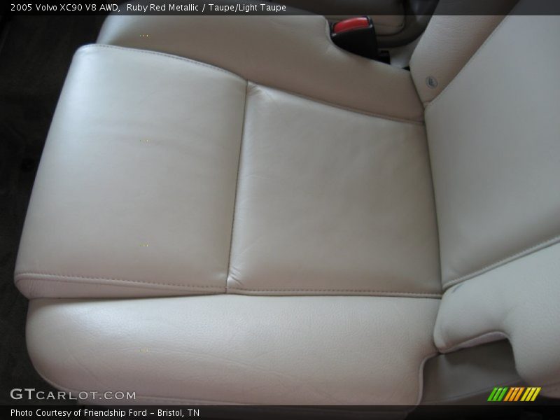 Ruby Red Metallic / Taupe/Light Taupe 2005 Volvo XC90 V8 AWD