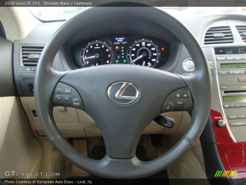 Obsidian Black / Cashmere 2009 Lexus ES 350