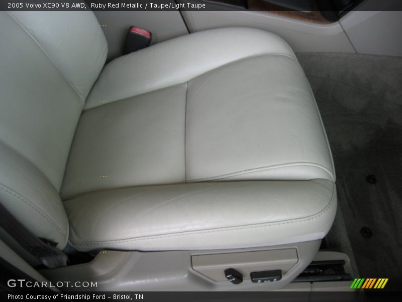 Ruby Red Metallic / Taupe/Light Taupe 2005 Volvo XC90 V8 AWD