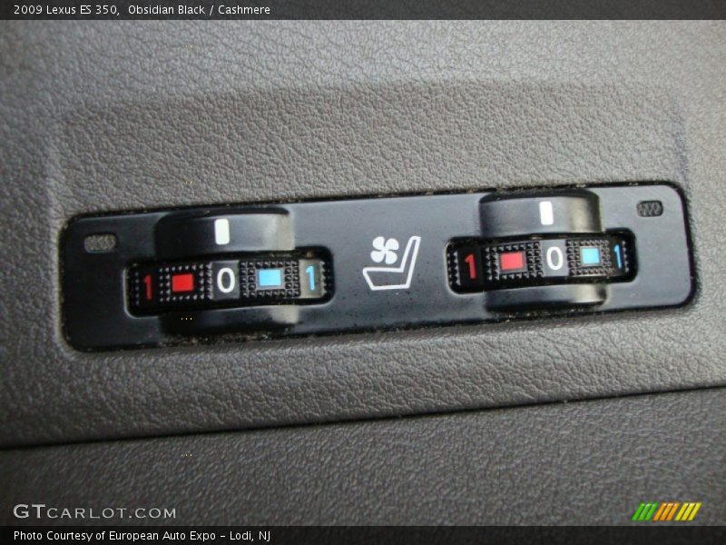 Obsidian Black / Cashmere 2009 Lexus ES 350