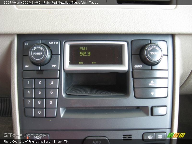 Ruby Red Metallic / Taupe/Light Taupe 2005 Volvo XC90 V8 AWD