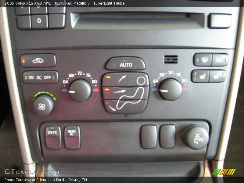 Ruby Red Metallic / Taupe/Light Taupe 2005 Volvo XC90 V8 AWD