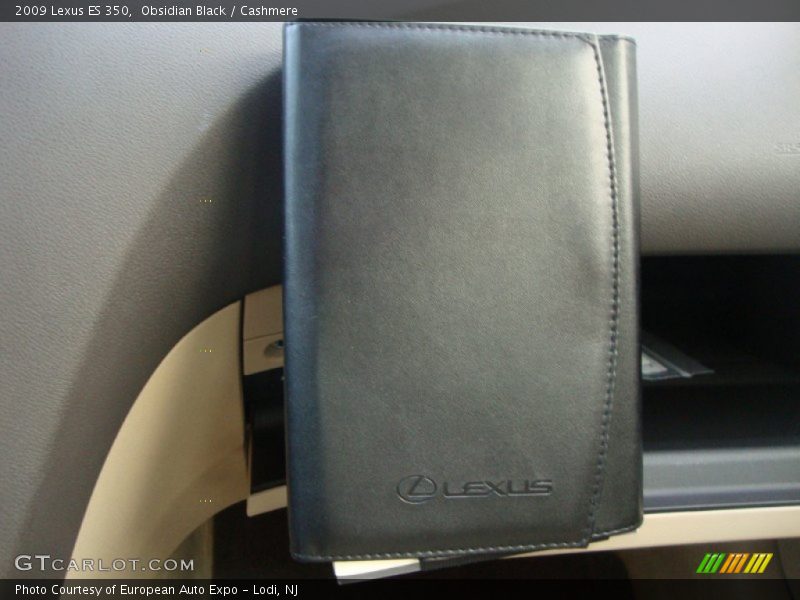 Obsidian Black / Cashmere 2009 Lexus ES 350