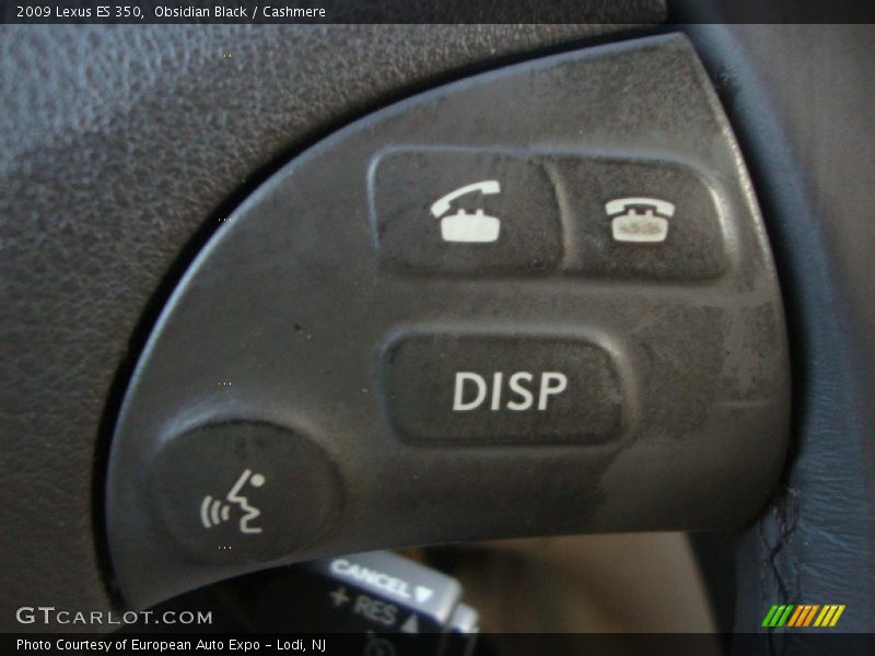 Obsidian Black / Cashmere 2009 Lexus ES 350