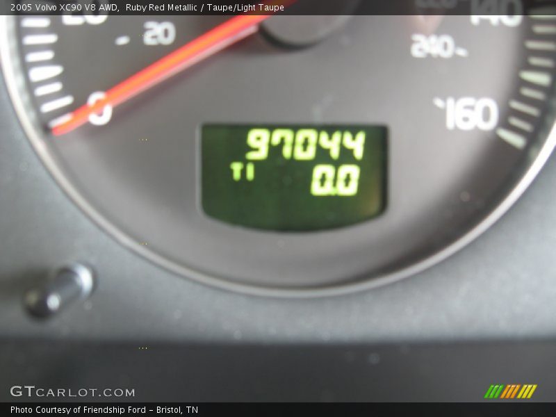 Ruby Red Metallic / Taupe/Light Taupe 2005 Volvo XC90 V8 AWD