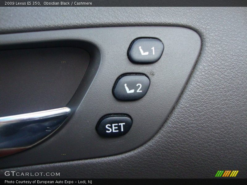 Obsidian Black / Cashmere 2009 Lexus ES 350