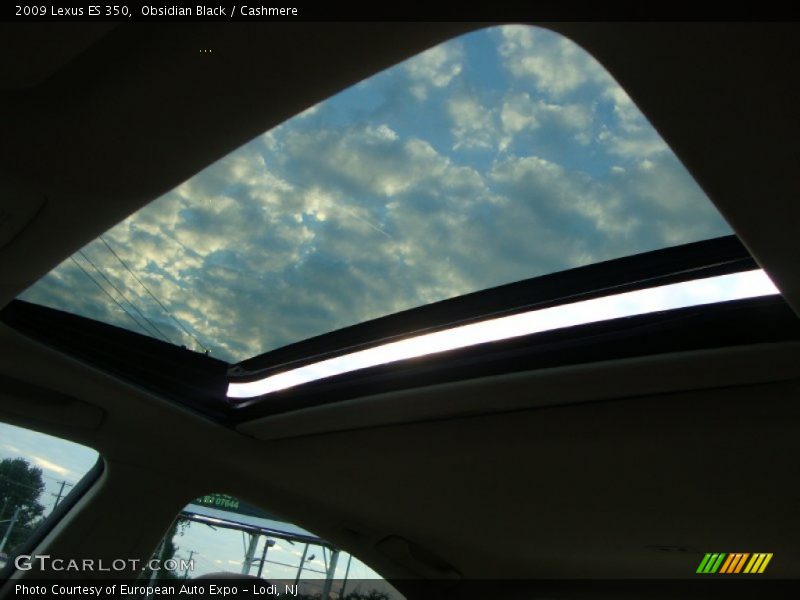 Obsidian Black / Cashmere 2009 Lexus ES 350