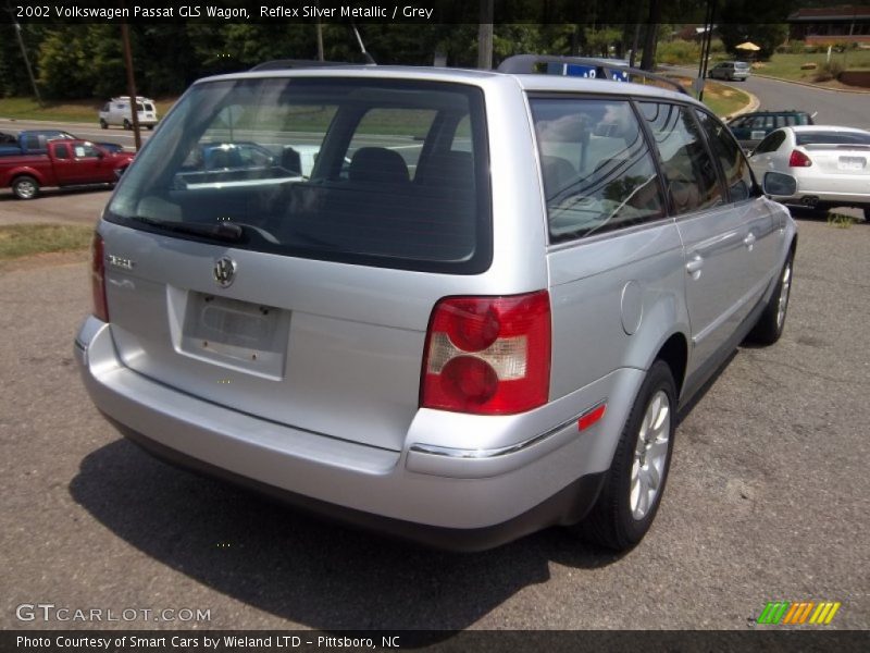 Reflex Silver Metallic / Grey 2002 Volkswagen Passat GLS Wagon