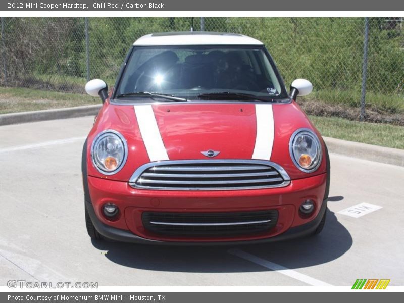 Chili Red / Carbon Black 2012 Mini Cooper Hardtop