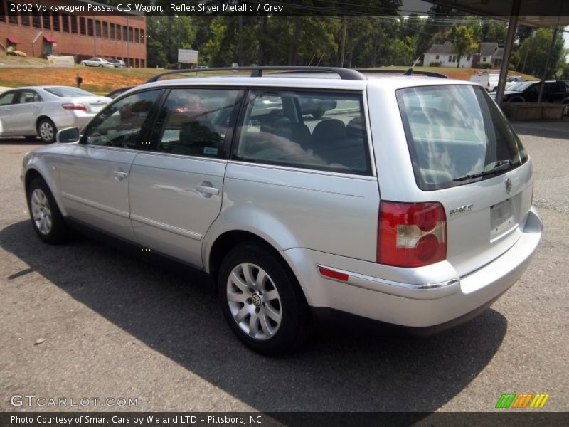 Reflex Silver Metallic / Grey 2002 Volkswagen Passat GLS Wagon